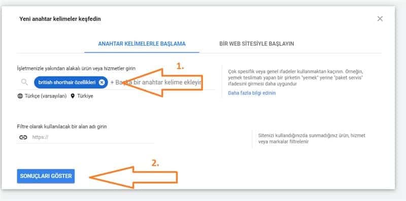 seo uyumlu anahtar kelime bulma