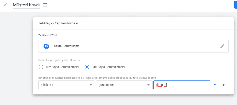 dönüşüm tetikleyicisi